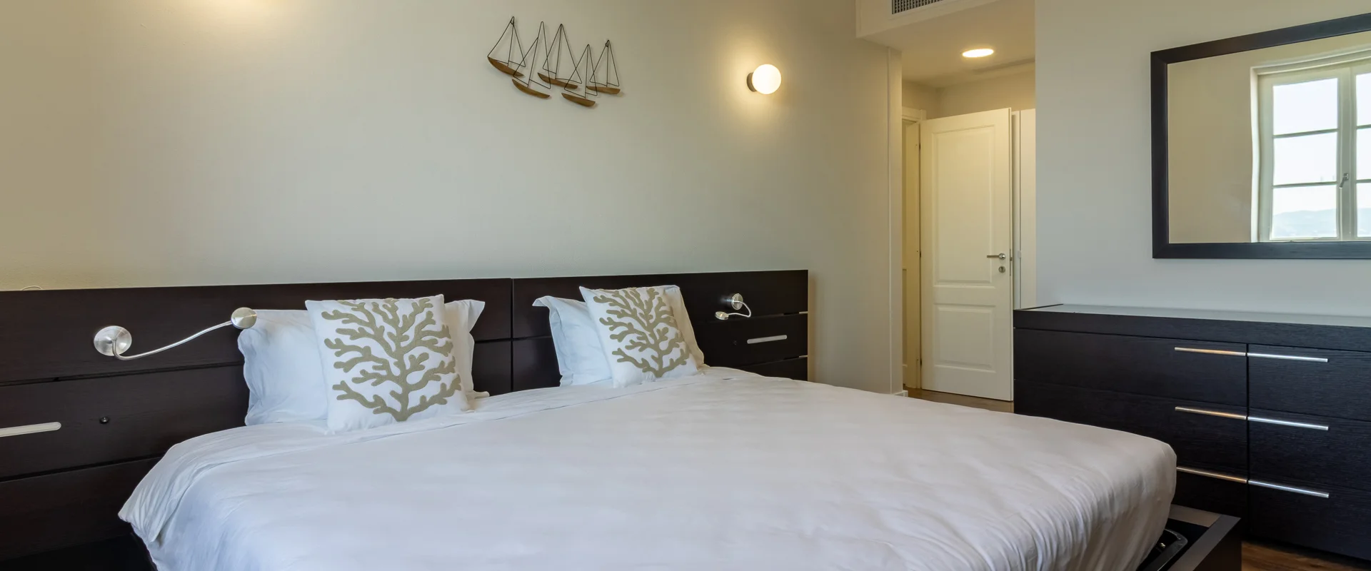 Luxury bedrooms at Villa Amaranta La Spezia Liguria