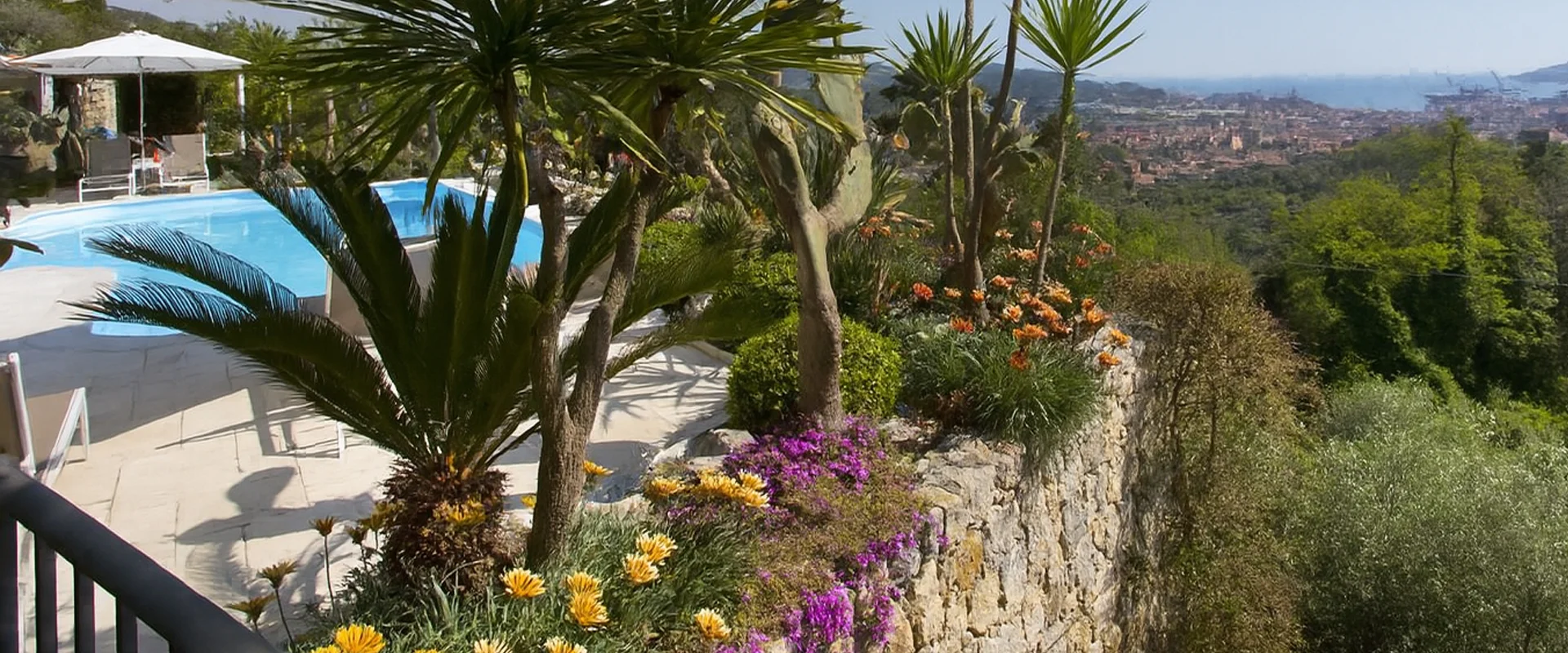 Villa Amaranta sea view villa to rent in Liguria