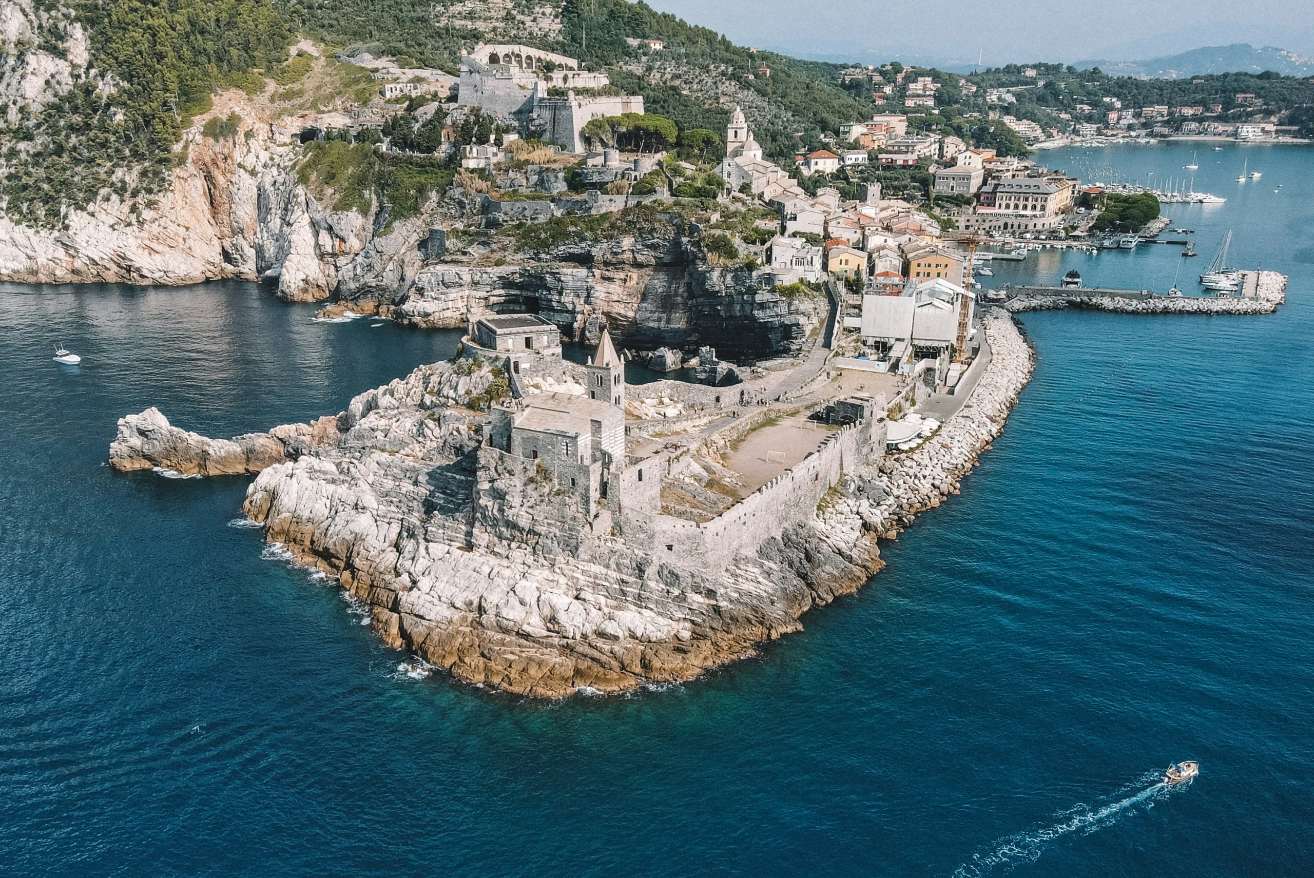 Portovenere Liguria colourful houses
