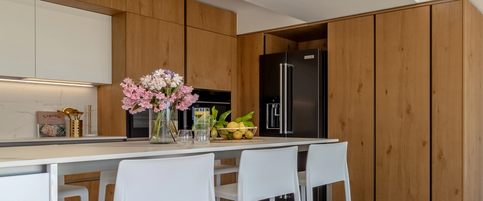 Luxury villa kitchen La Spezia Liguria Italy