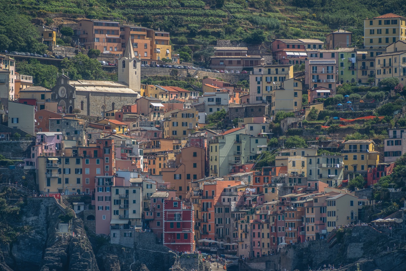 La Spezia and Cinque Terre coastline