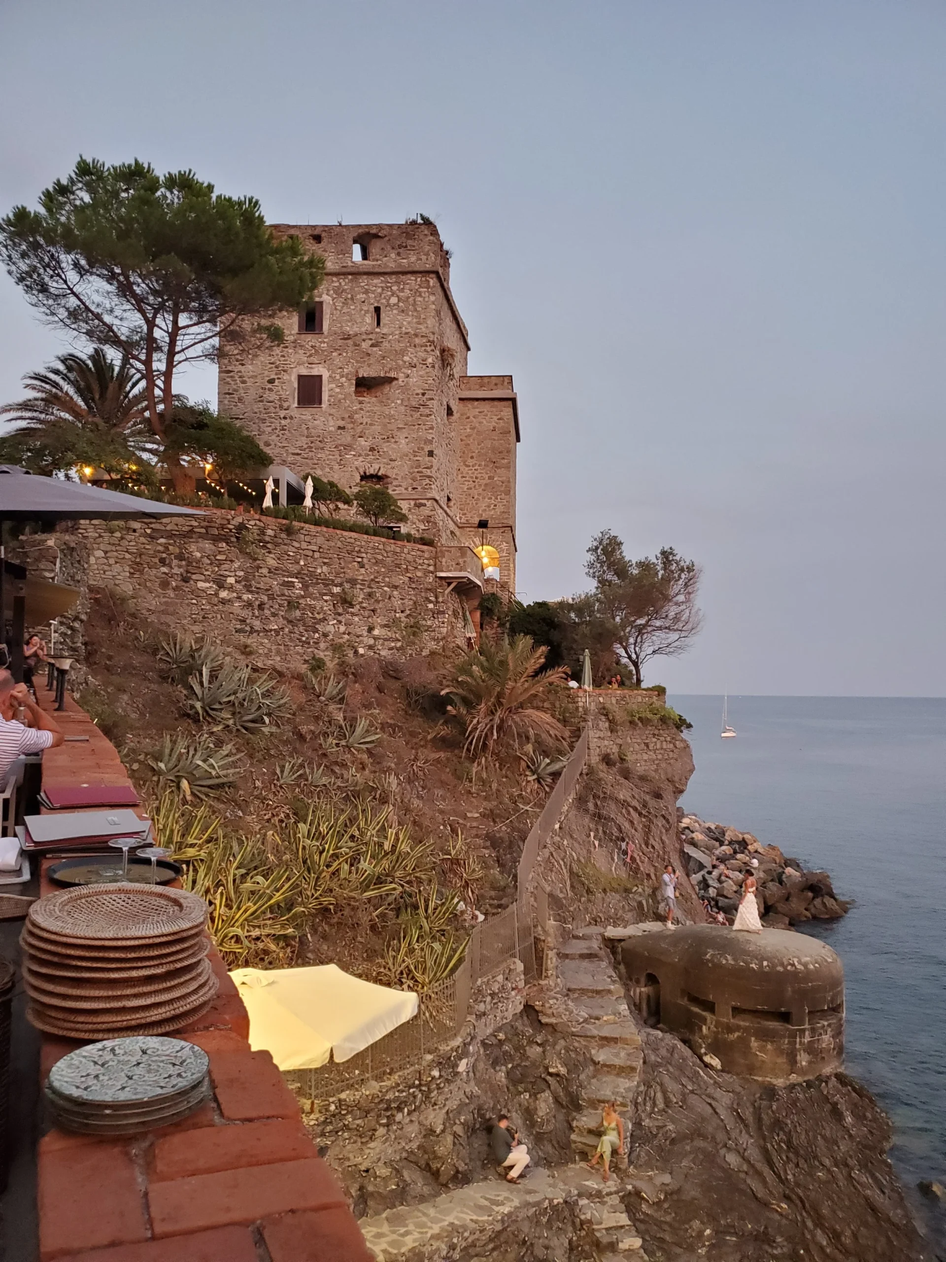 Colourful Monterosso old town for a family holiday in Liguria