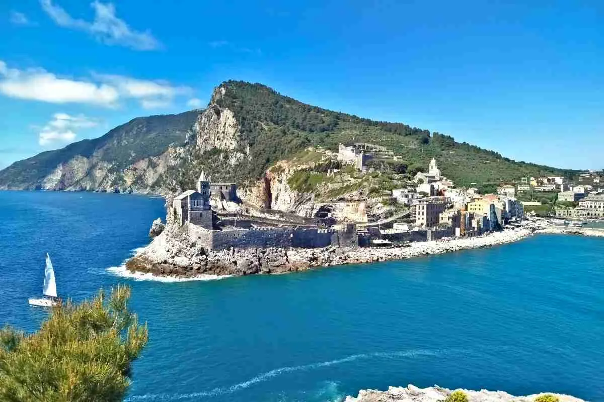 Palmaria Island on the Ligurian coast