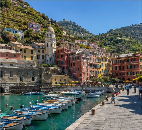 Vernazza harbour day trip from La Spezia